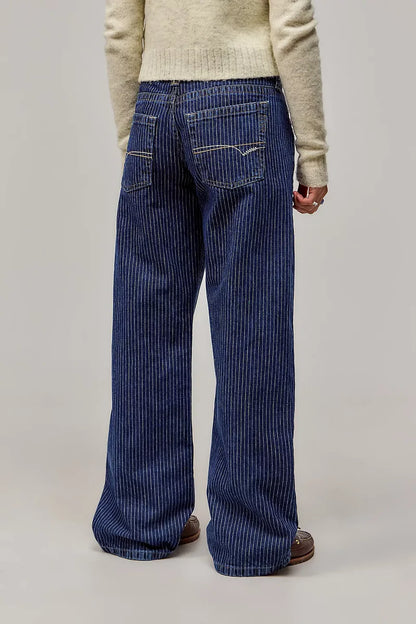 Riviera Striped Jeans
