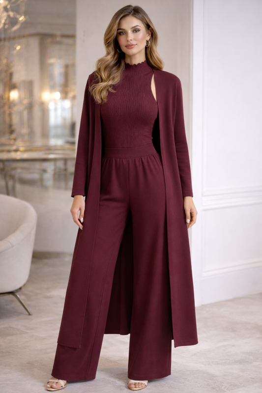 LUX | Knitted 3-Piece Set