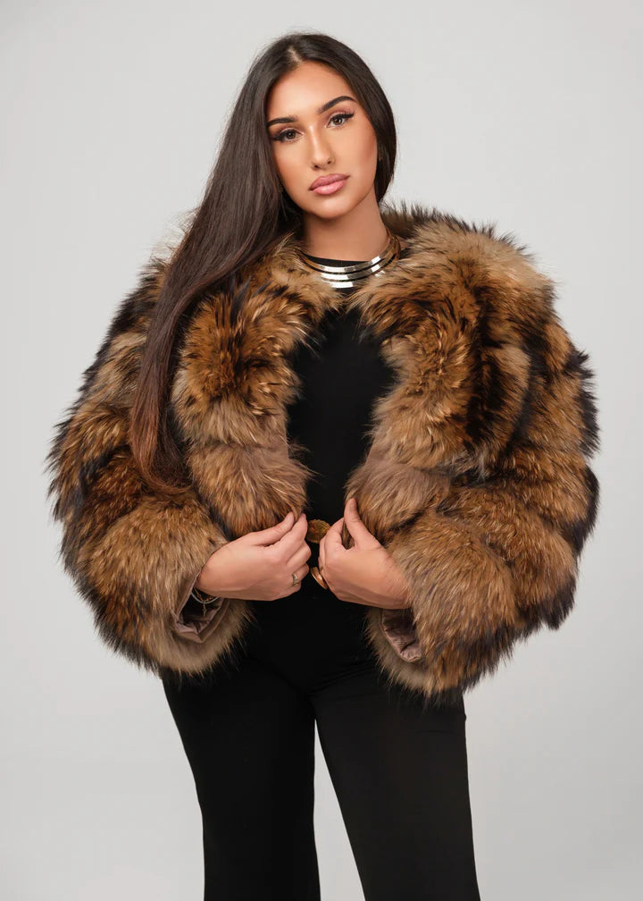 NIVANA |  Racoon Fur Coat