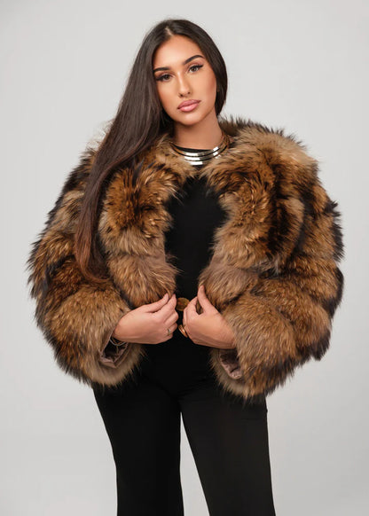 NIVANA |  Racoon Fur Coat