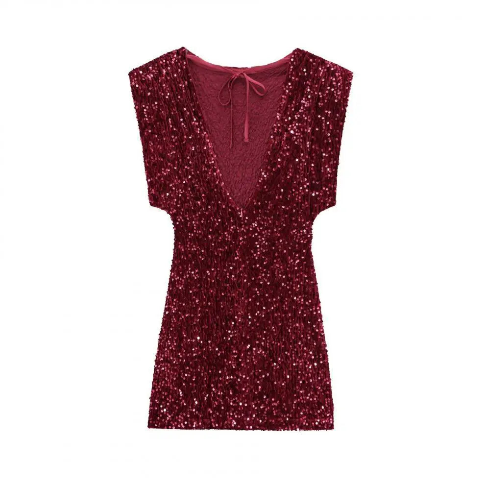 Elena - Mini Sequin Dress