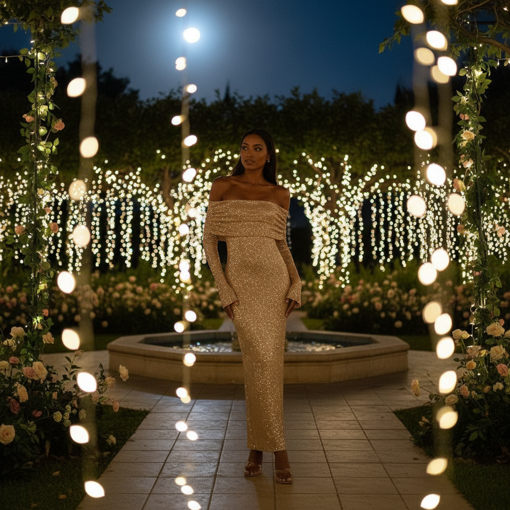 Amara – Off-Shoulder Dress