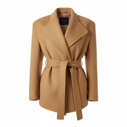 Camel Tweed Jacket Studio