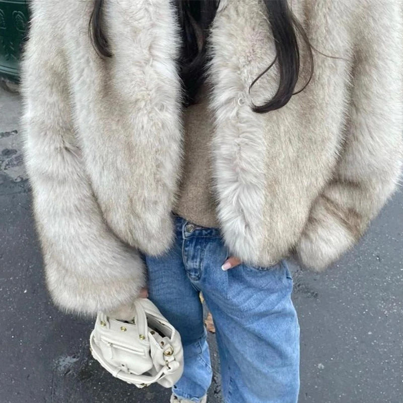 Naya - Oversized Faux Fur Jacket