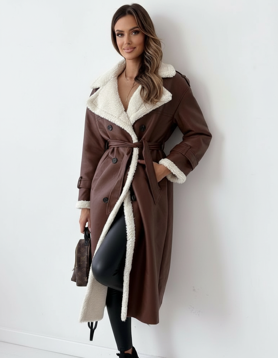 Productfoto - Bruine trenchcoat