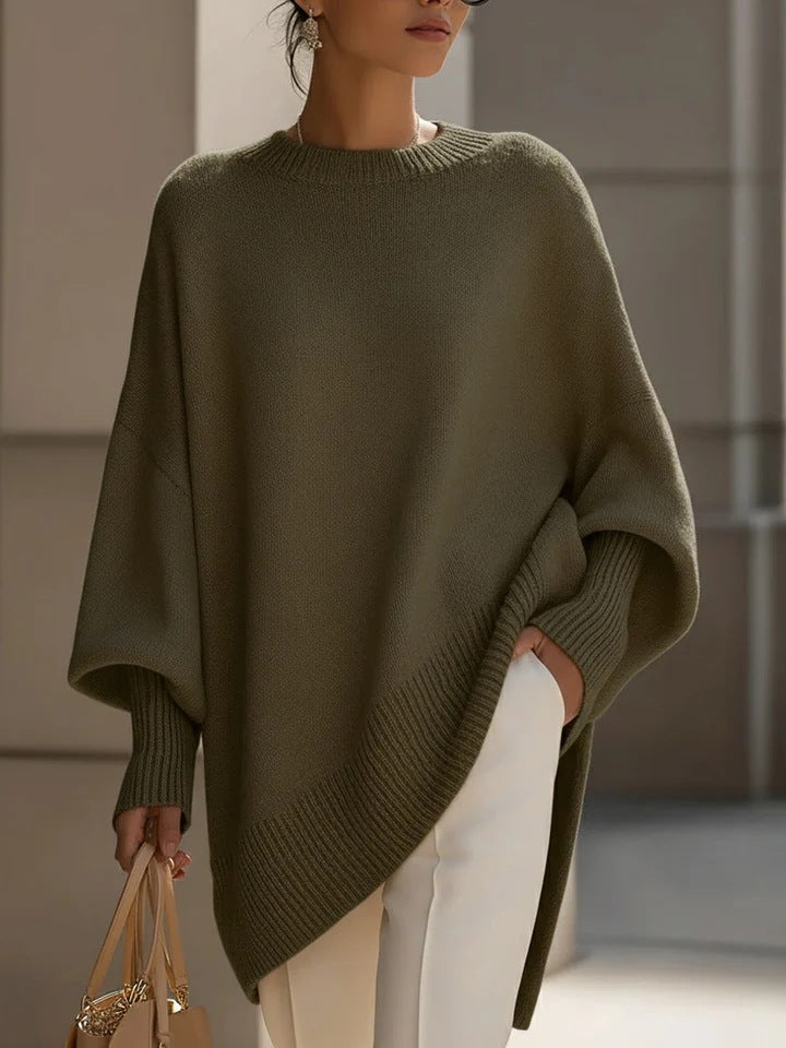Nora | Cashmere Oversized Sweater (XS–5XL)