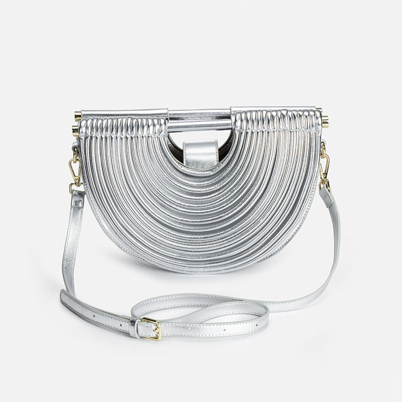 Aria Golden Statement Bag